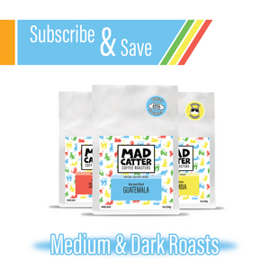 Coffee Subscription - Medium & Dark Roasts